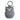 Portachiavi gufo in acciaio inox personalizzato, artigianale